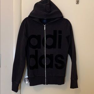 Adidas hoodie.